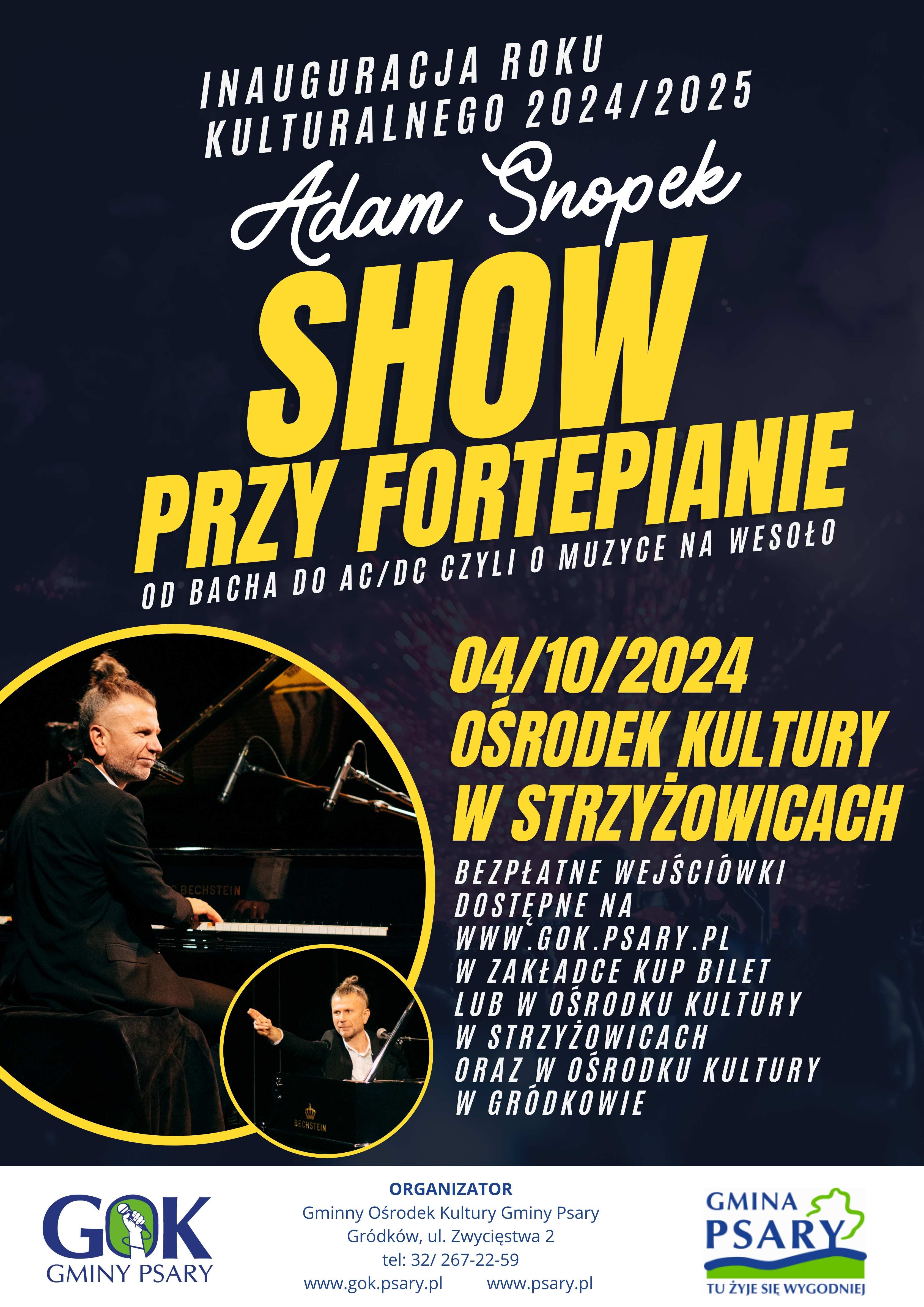Grafika przedstawia plakat zaproszenia na wydarzenie