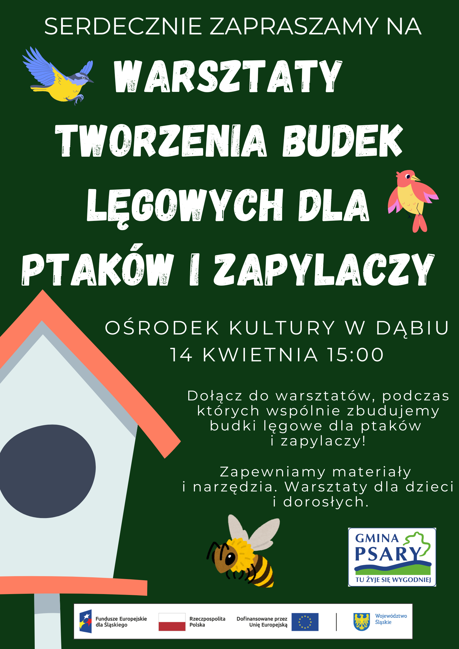Plakat budki pion
