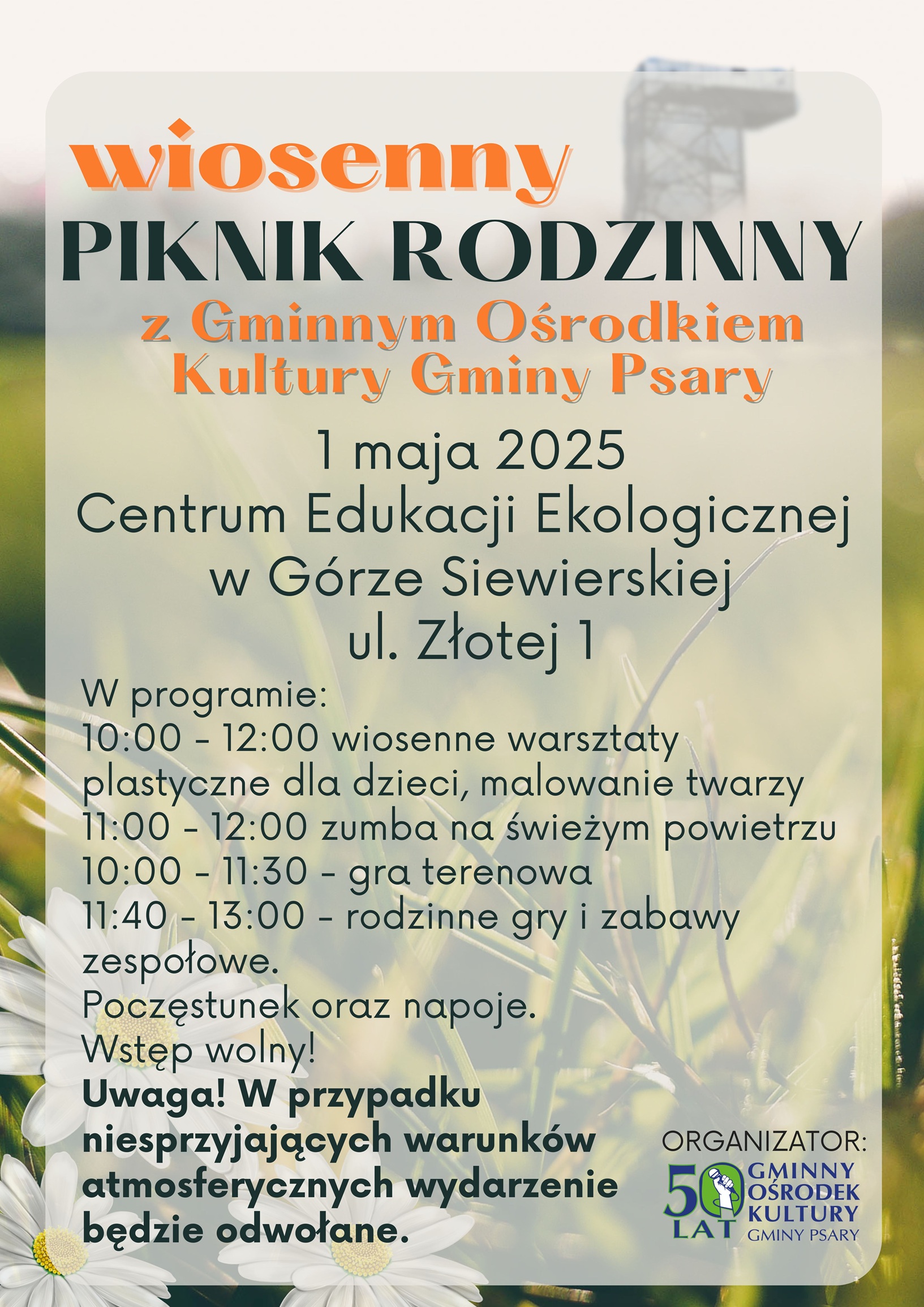 Wiosenny Piknik Rodzinny