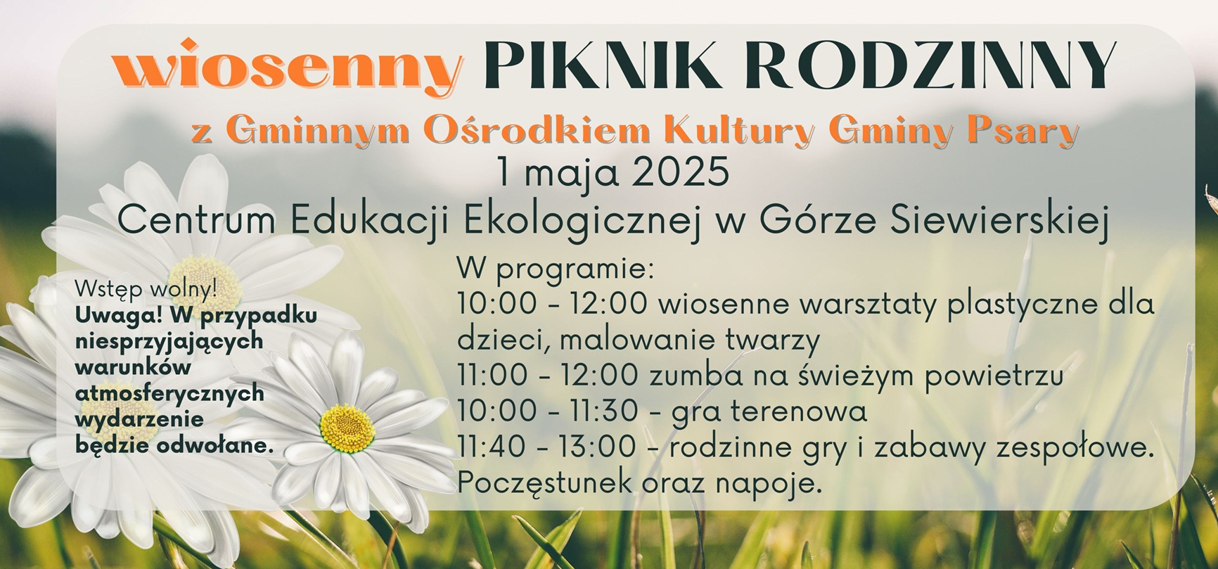 Grafika przedstawia plakat wydarzenia