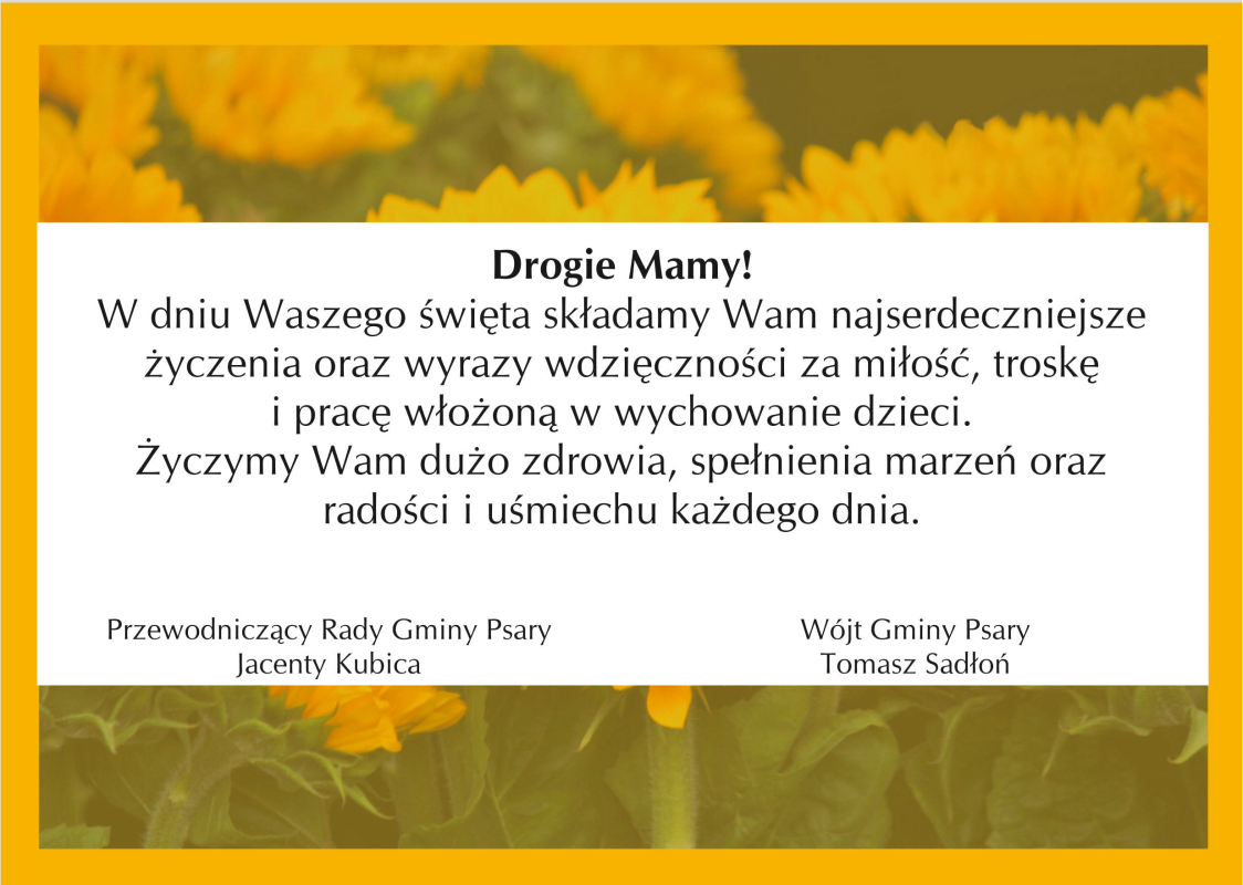 sm zyczenia dzien matki
