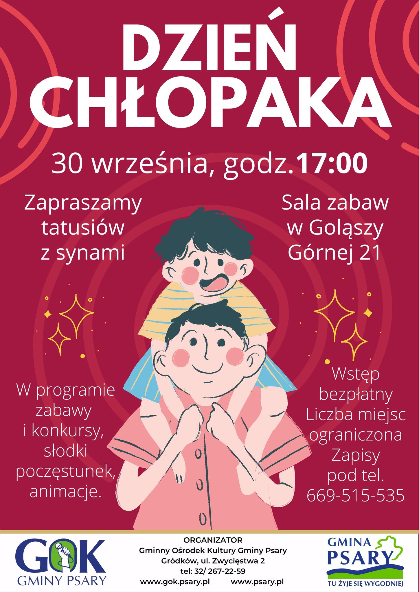 plakat dzien chlopaka