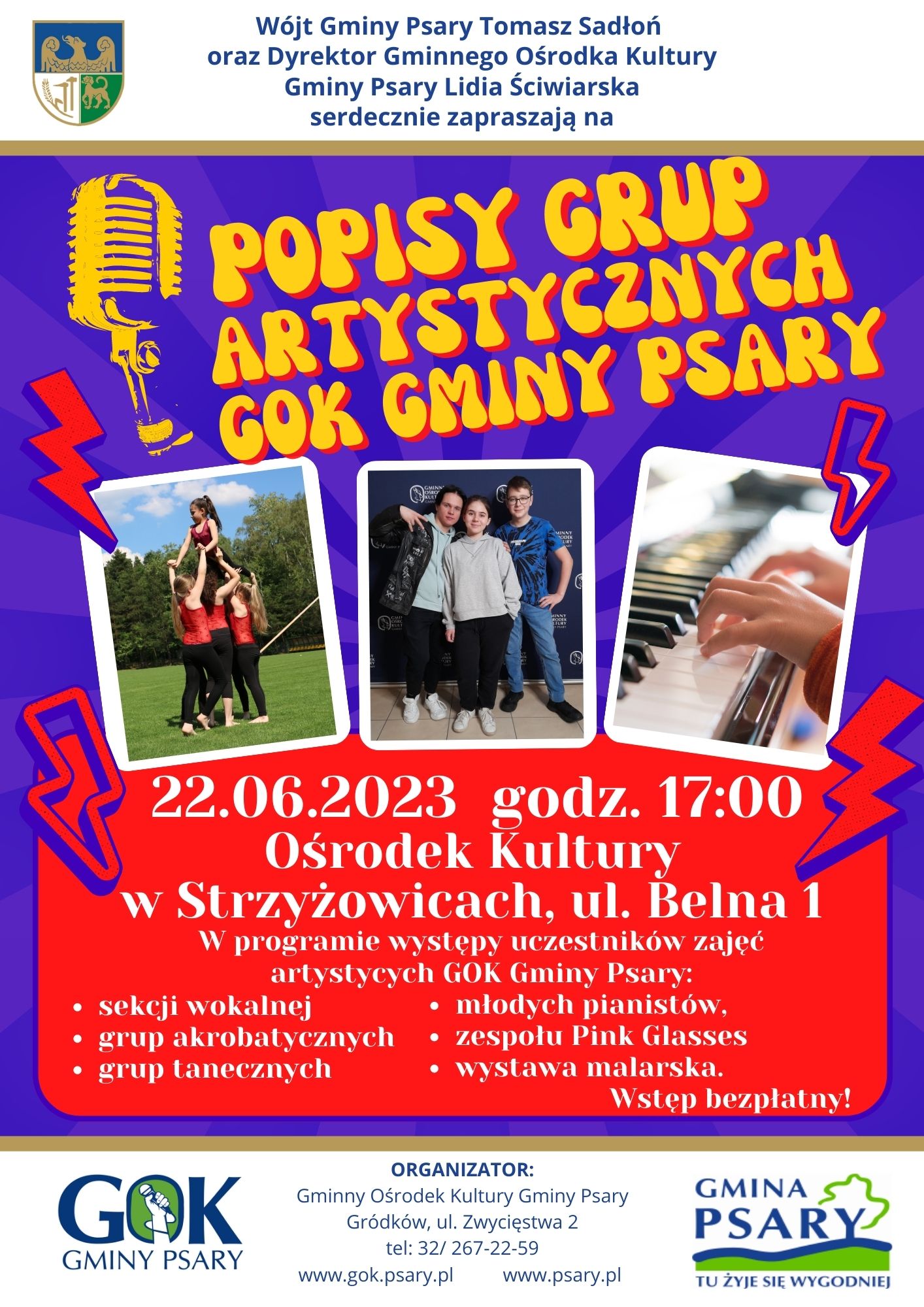 Popisy Grup Artystycznych GOK Gminy Psary