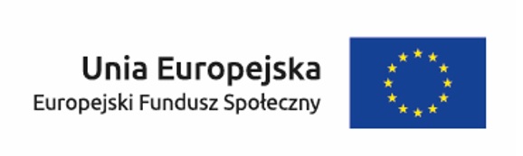 Grafika zawiera po lewej stronie nazwę Unia Europejska Europejski Fundusz Społeczny, a po prawej flagę Unii Europejskiej