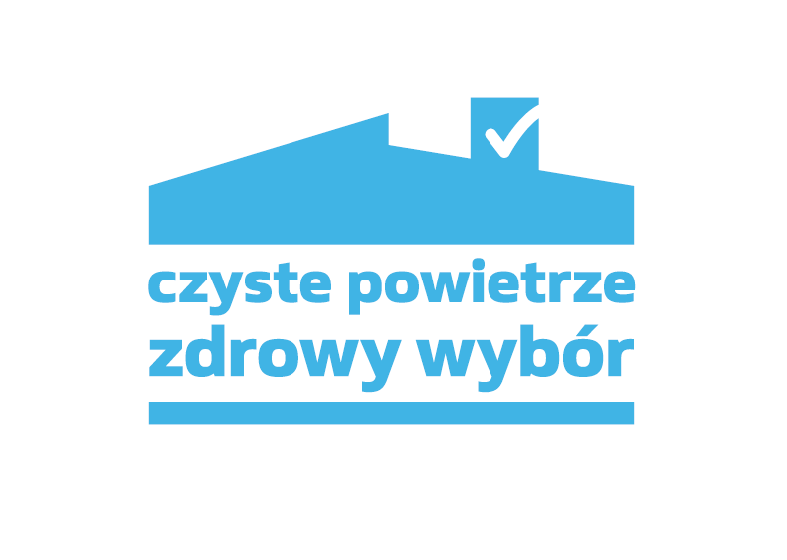 Grafika przedstawia logo Programu "Czyste Powietrze"