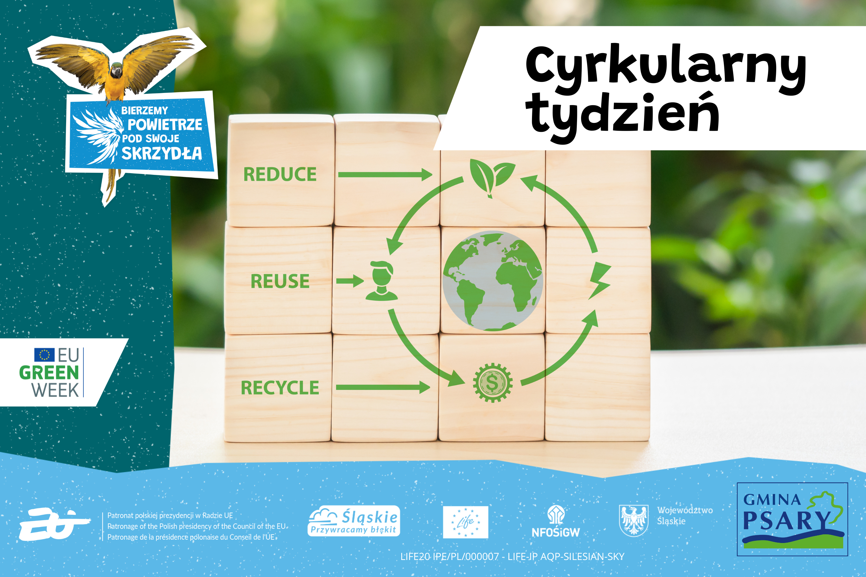 Grafika przedstawia główny plakat projektu