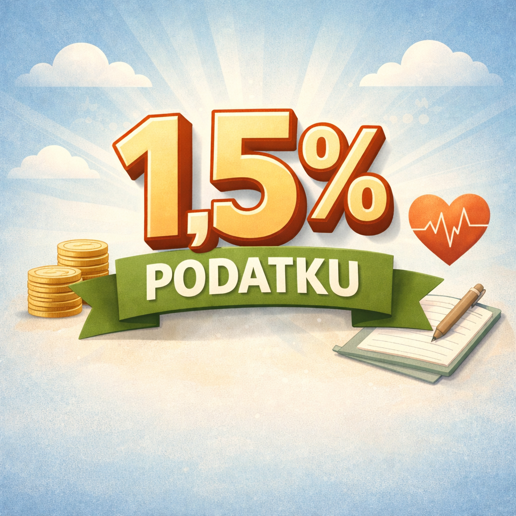 Grafika przedstawia napis 1,5% podatku