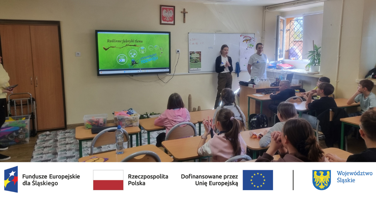 Zdjęcie przedstawia warsztaty w szkole